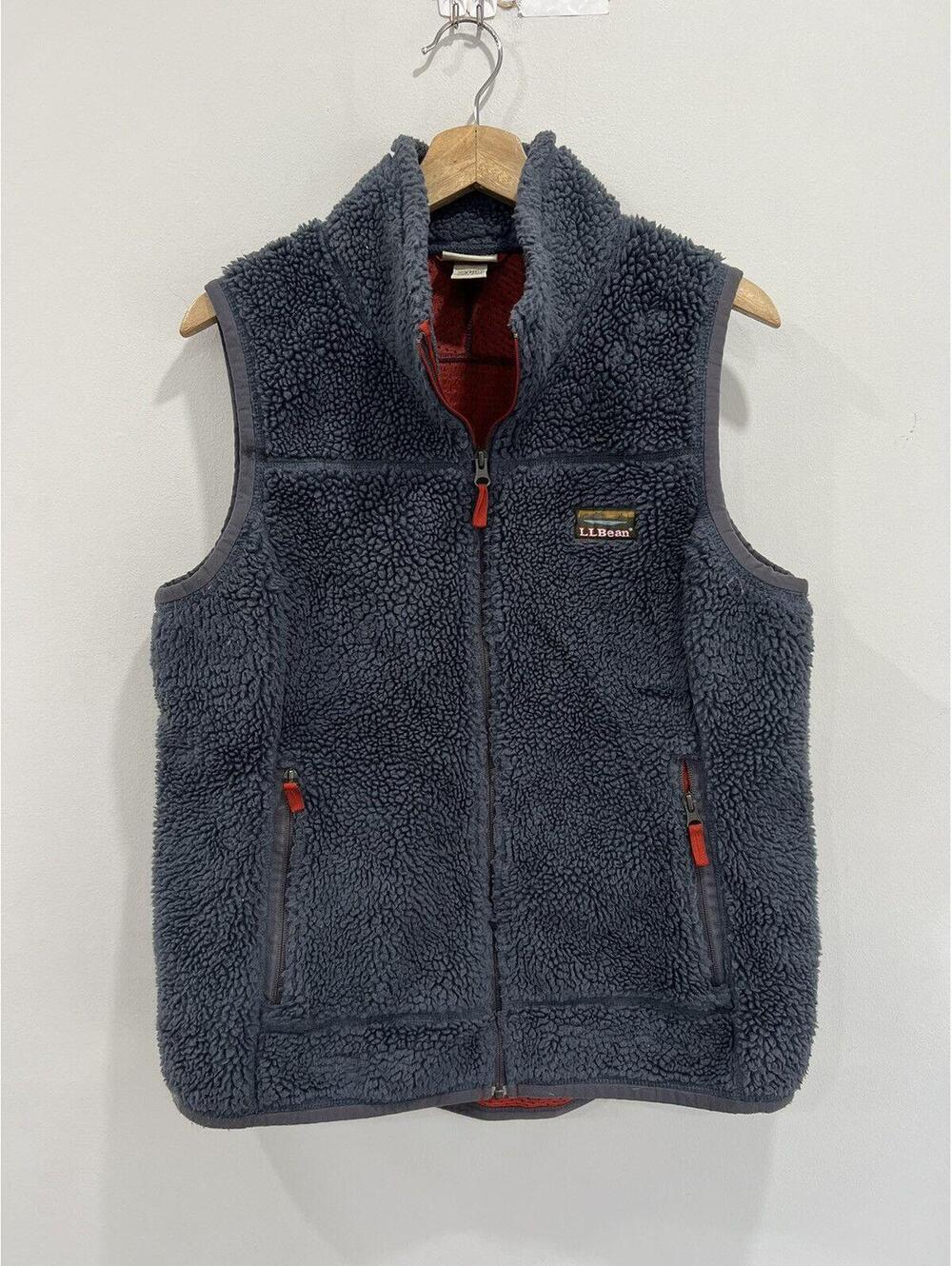 Vintage LL Bean Sherpa Fleece Vest